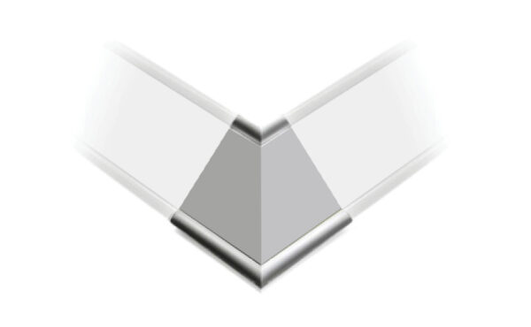 copete triangular plata mate