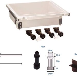 cajón bajo horno