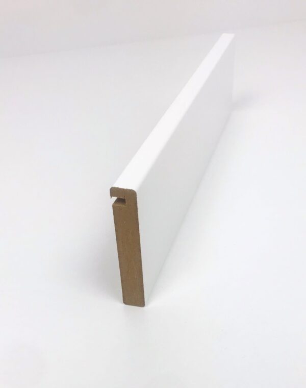 tira de tapeta lacada blanco
